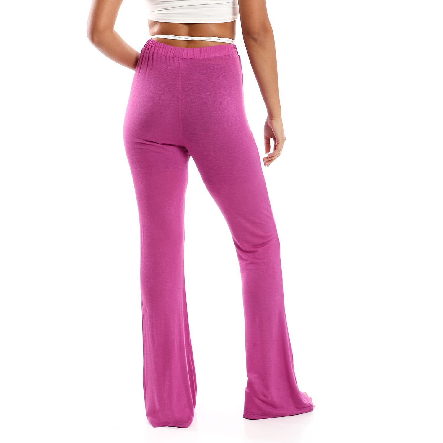 JAMILA Women Flare Fit Solid Pants PANTS - Safqqa Egypt