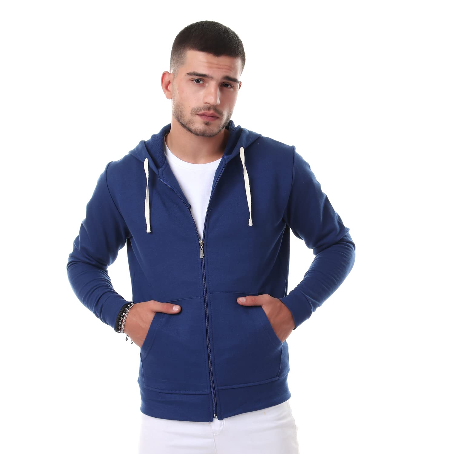 Off Cliff Men Long Sleeves Zipper Jacket ,Suitable for casual and outdoor wear.