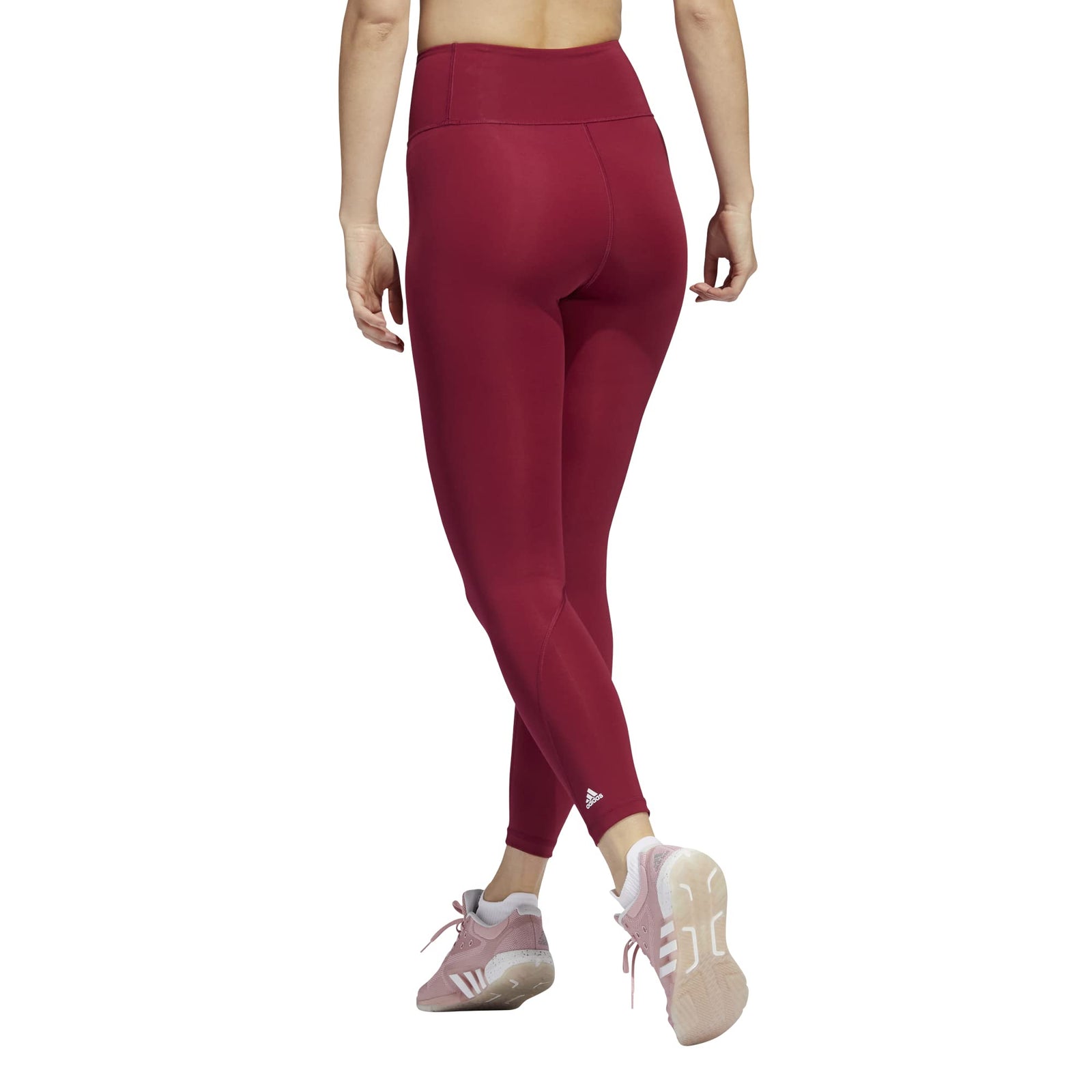Adidas Optime 7/8 T HD4438 TRAINING legacy burgundy TIGHTS (7/8) For Women
