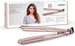 BaByliss Keratin Shine 2-in-1 Hair Straightener | Keratin Ceramic Coated Plates | Digital Temperature Display | 6 Adjustable Heat Settings (140°C - 230°C) | 30-Second Heat-Up | (ST335AE)
