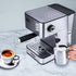 DSP KA3091 Espresso Coffee Machine – 15 Bar, Manual Controls, Stainless Steel