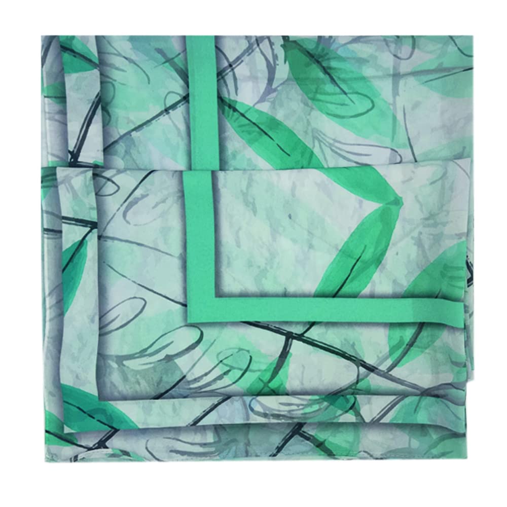 EL Modather Chiffon Crepe Scarf for women 195 * 70cm-Multicolor