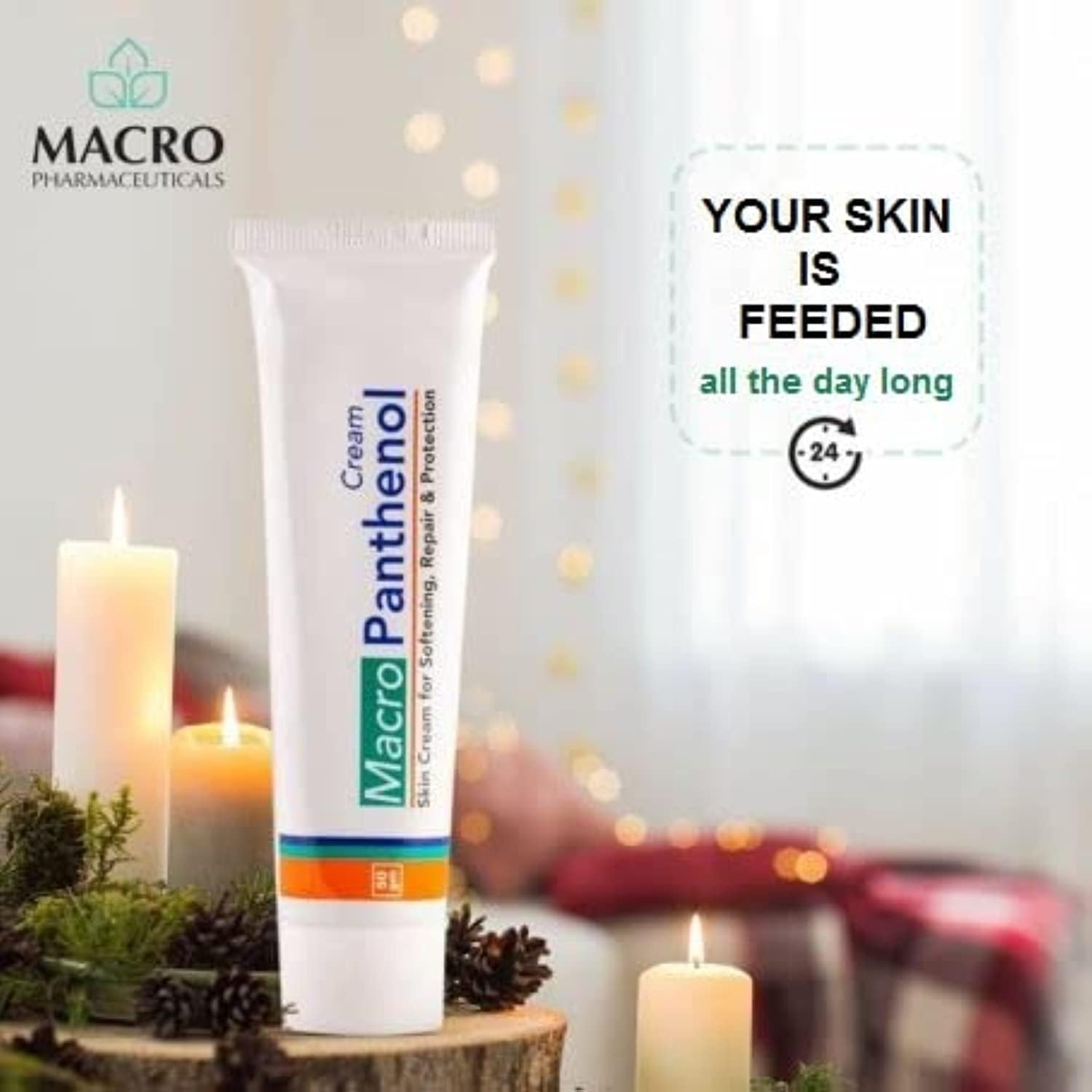 Macro Panthenol Soothing and Softening Cream 50 Grams