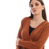 JAMILA  Long Sleeves Soft Cardigan With Buttons,Lightweight, breathable, and gentle on the skin.