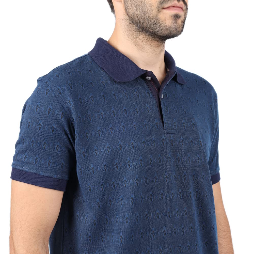 Fire Wood Basic Polo For Men, Print Basic Polo - Safqqa Egypt