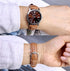 Casio Men's Watch Brown Dial Brown Band Analog Classic Design