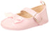 Mix & Max Girls' Adjustable Strap Shoes with Front Bow & Buckle