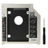 Generic 2.5 inch SATA HDD Enclosure, Black Plastic, 12.7MM Thickness - Safqqa Egypt
