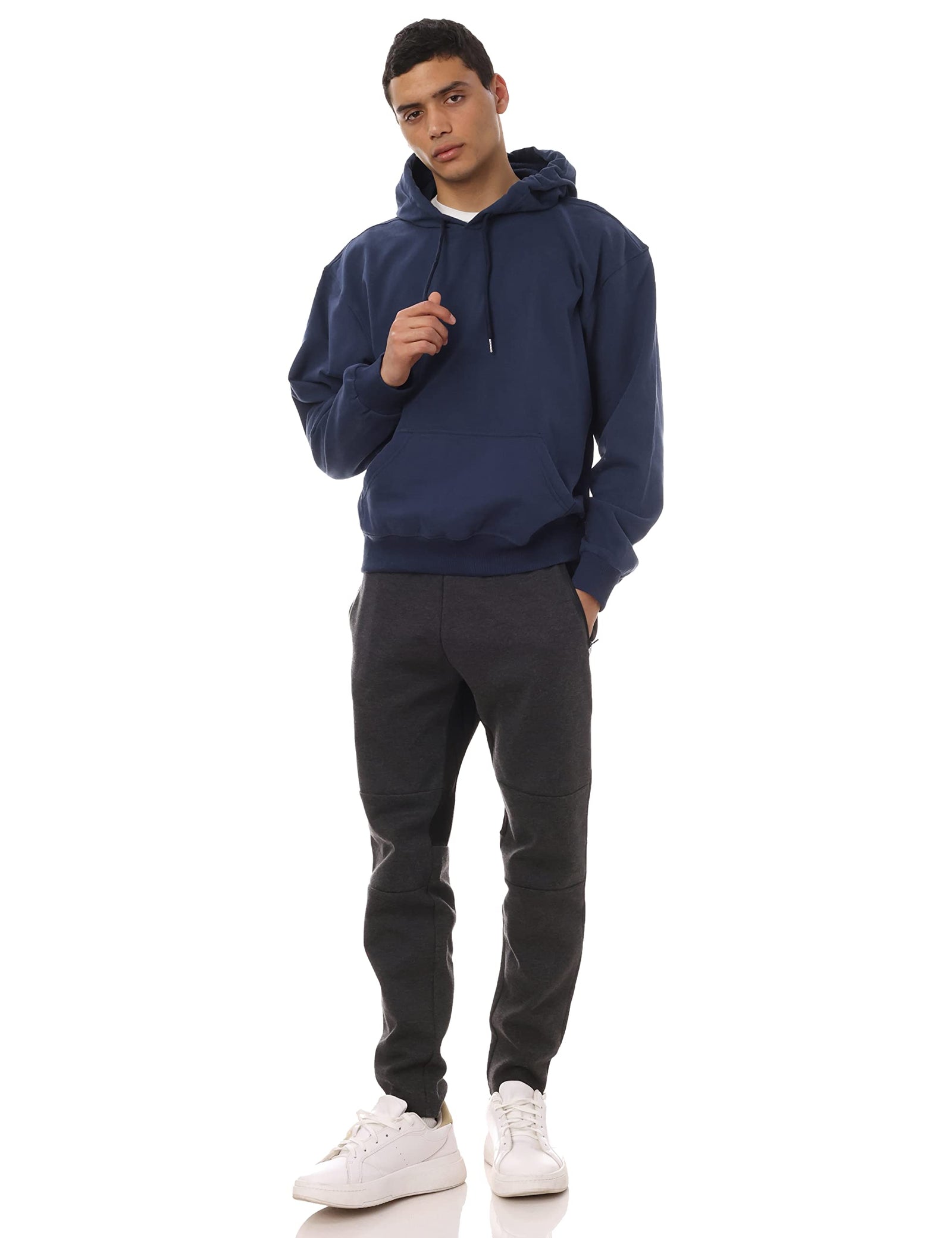 سويتشيرت واسع للجنسين من ZE بقبعة