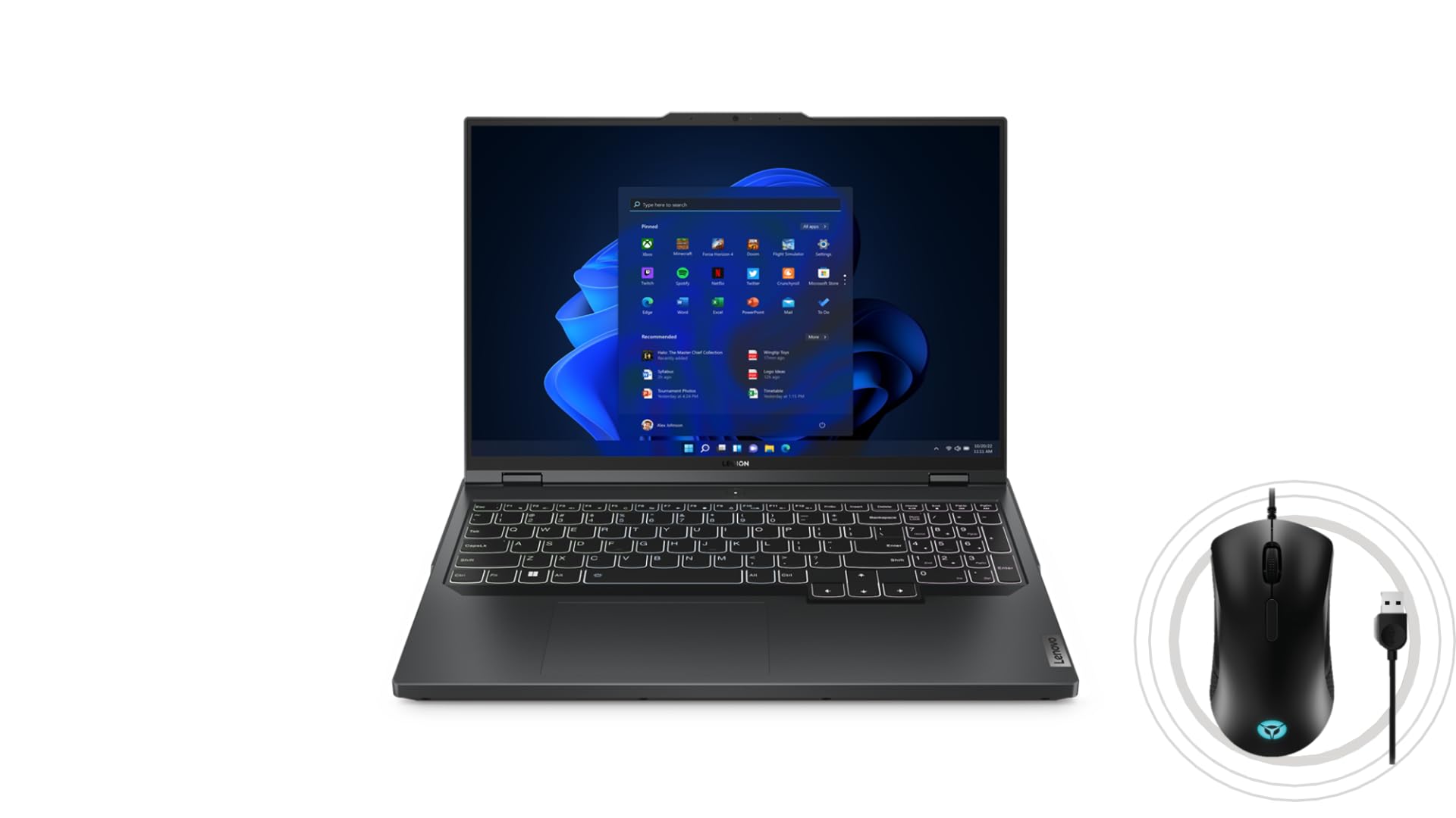  لابتوب لينوفو ليجن برو 5 (Lenovo Legion Pro 5 - 82WK00M5ED) جهاز ألعاب فائق الأداء، مصمم لتوفير سرعة وقوة ودقة بصرية استثنائية. يأتي مزودًا بمعالج إنتل كور i7-13700HX من الجيل الثالث