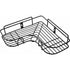 MD'S Home Multipurpose Wall Mount Corner Shelf – Kitchen & Bathroom (1 Pc)