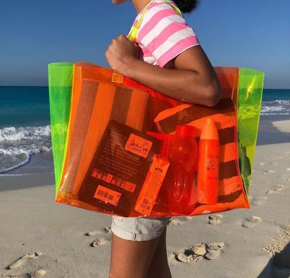 Mamas Gift Neon Beach Bag