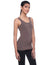 Dice womens Round Neck Solid Tank Top