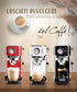 Ariete Coffee maker with pressure gauge, compatible with coffee powder and ESE pods, 1300 W, 1.1 L capacity, 15 bar pressure, ½ cup filter, cappuccino device