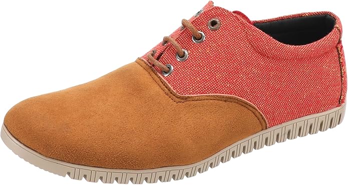 OX Faux Leather Havan Lace-Up Sneakers OX1053 For Men, - Safqqa Egypt