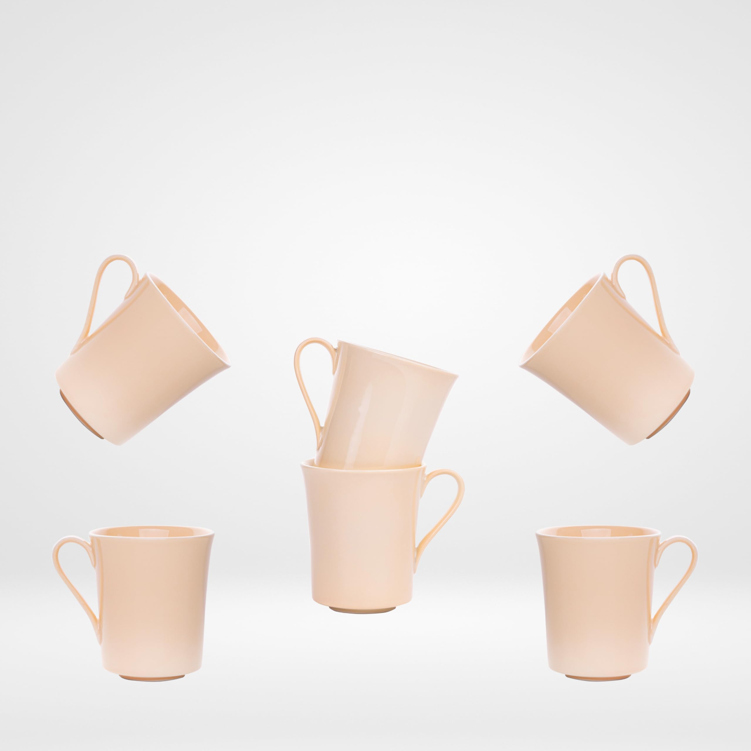 Fathy Mahmoud Porcelain tableware Galaxy Mug Set 6 pcs.- Simon 1 box - Safqqa