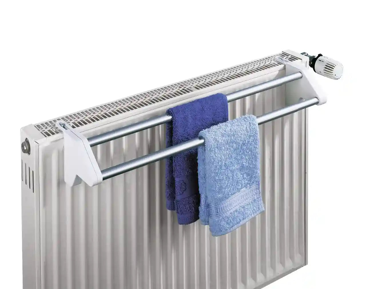 WENKO Standard Radiator Clothes Dryer – Aluminium, Extendable, Indoor & Outdoor, Portable