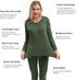 PISIQI Women Thermal Set Green Warm Base Layer