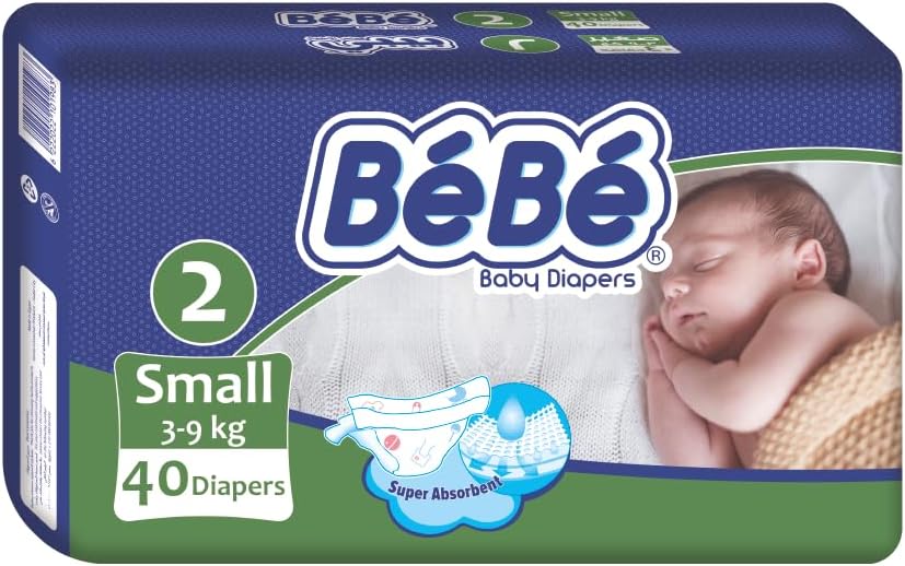 Bebe Baby Diapers Small (size 2) 40 diapers
