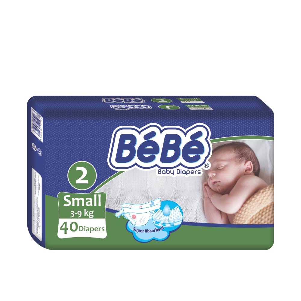 Bebe Baby Diapers Small (size 2) 40 diapers
