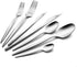 Karaca 316 Stainless Steel 84-Piece Cutlery Set, Silver Flatware Collection