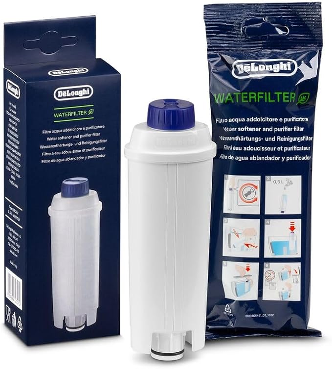 De’Longhi Water Filter Cartridge DLSC002 Limescale Reduction