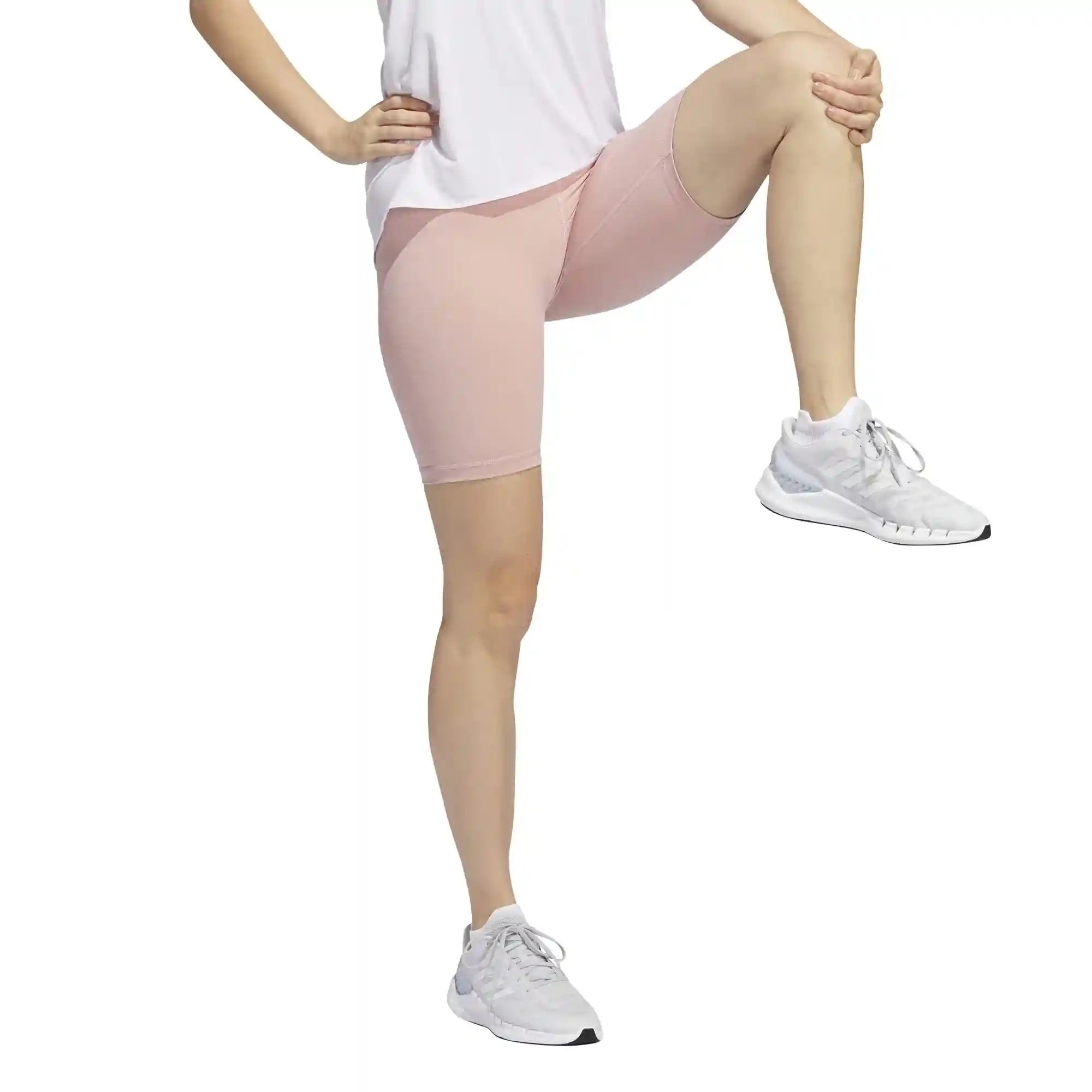 تي شيرت نسائي Adidas BT Solid قصير الأكمام – ملابس خارجية للعمل