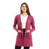 JAMILA Side Pockets Short Cardigan For Women ,Open-front design for easy layering.