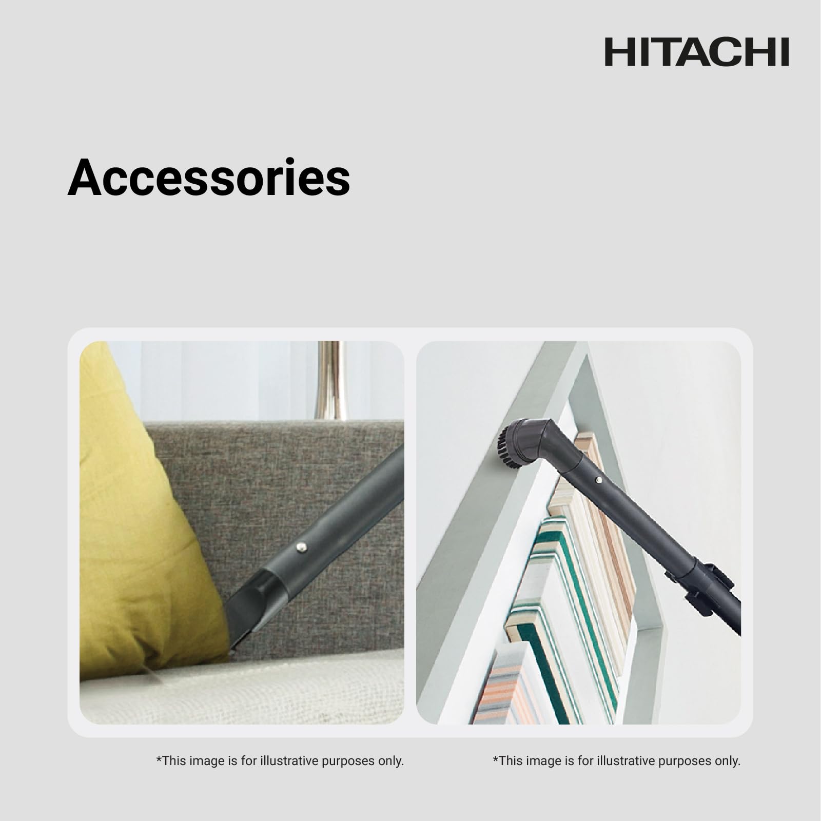 مكنسة HITACHI بقوة 2200 واط – خزان 21 لتر، فرشاة Aero Power، أنبوب معدني، فلتر قابل للغسل – مثالية للمنزل والمكتب – موديل CV965NBLGCM (خدش بسيط)