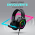 HALTEN INNOVACIÓN EN ACCIÓN -Havit h659d gaming headset, rgb 50mm 3d surround stereo, flexible and convenient 90 rotating earmuffs, 120 omnidirectional mic., Wired Headphones Headset