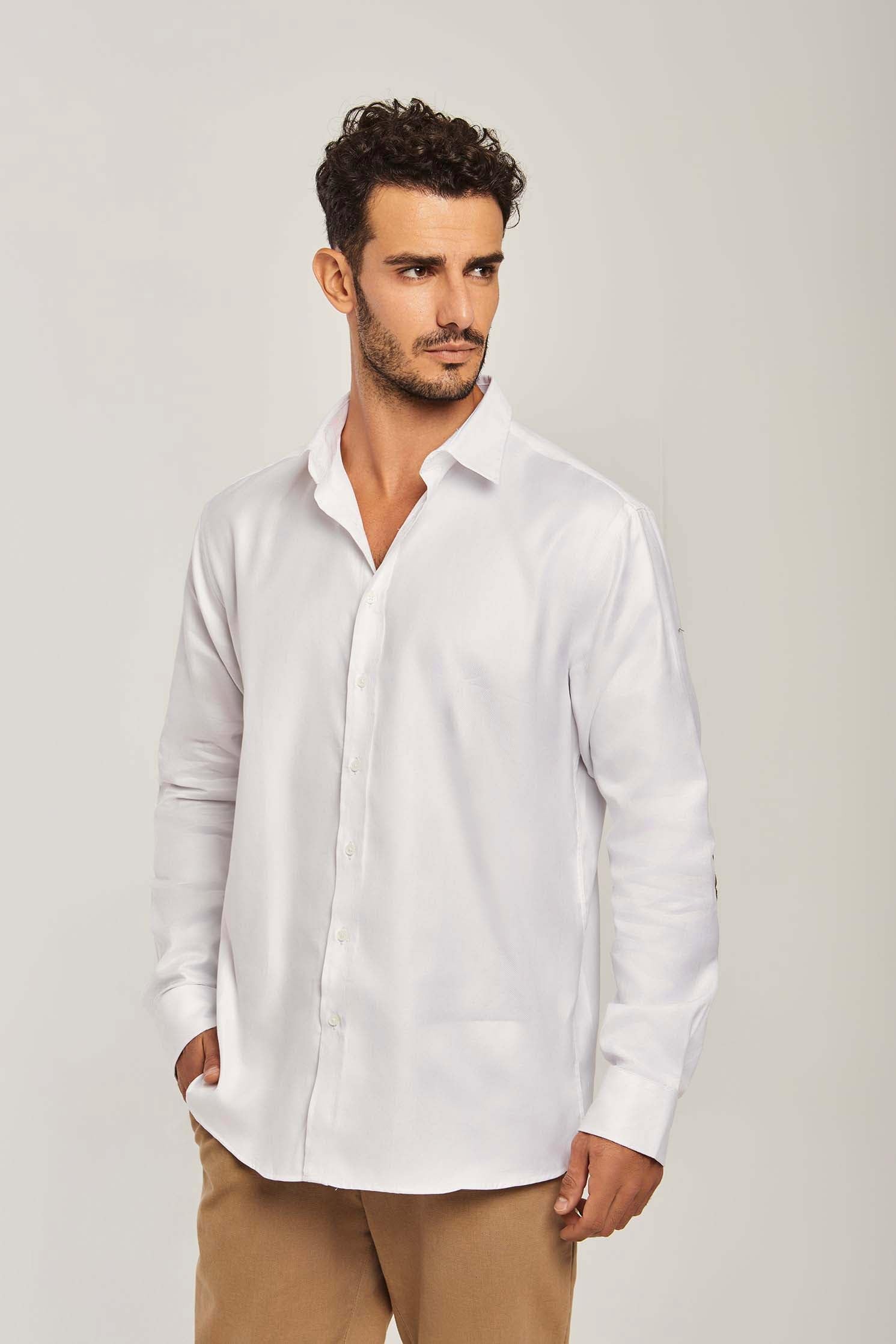 Dalydress Men's Long Sleeve Classic Shirt