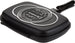 Dessini Non-Stick Double Sided Pressure Frying Pan Black/Silver 36centimeter- Damage Box