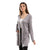 JAMILA Women Long Sleeves Cardigan with Sided Pockets SWEATER