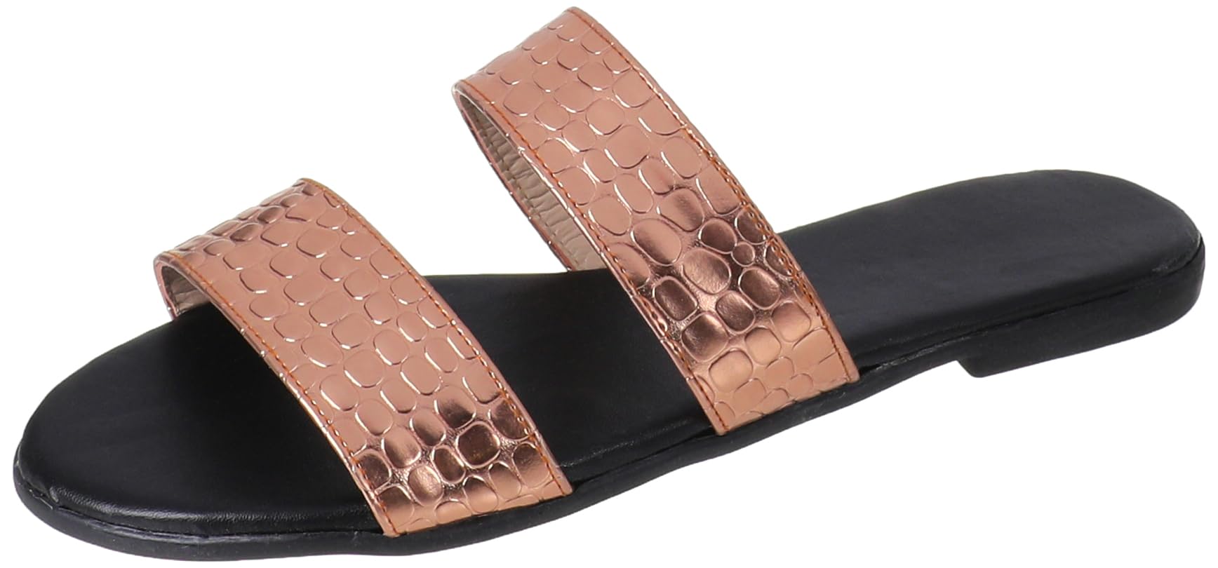 SWAY Flat Slipper For Women,Open flat design for easy slip-on wear.