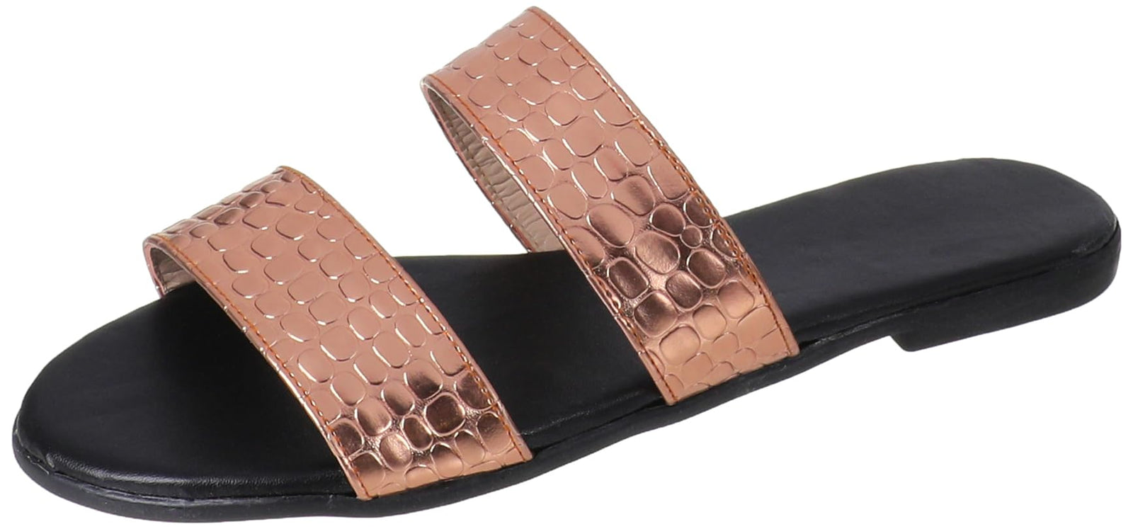 SWAY Flat Slipper For Women,Open flat design for easy slip-on wear.