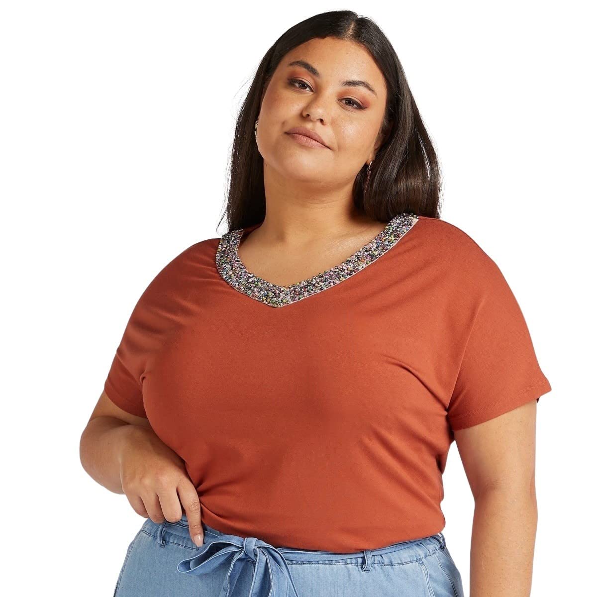 Splash Women’s Casual T-Shirt – Soft, Stylish & Everyday Essential