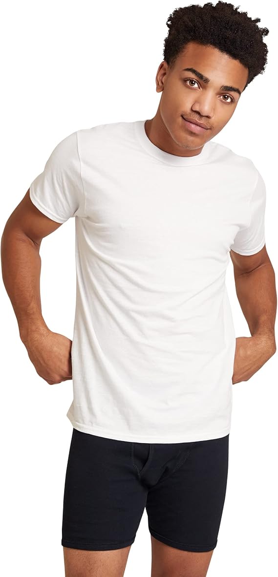 تيشيرتات داخلية رجالي من ماركة جيلدان طقم 6 قطع لون أبيض – Safqqa Egypt