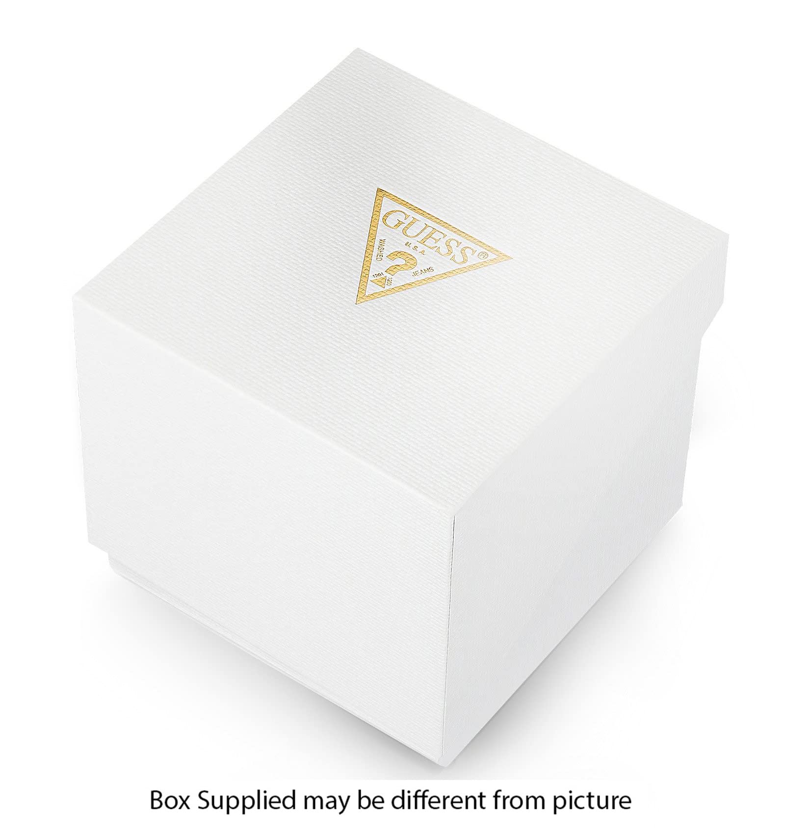 GUESS Watch for Women, Quartz Movement, Analog Display, Gold Stainless Steel Strap-GW0286L2