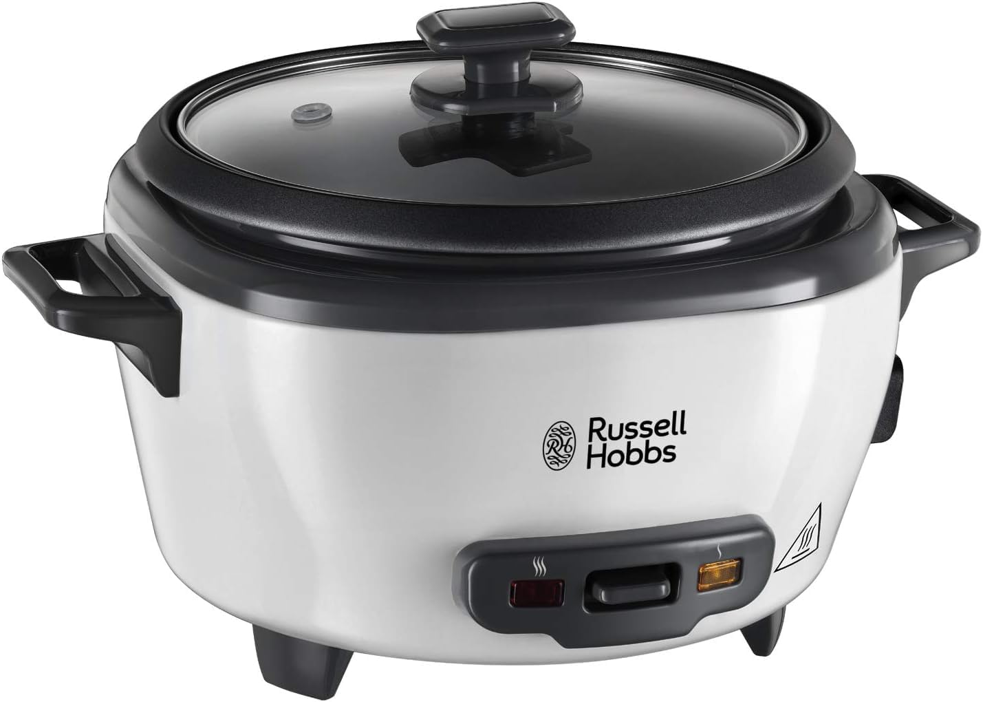 Russell Hobbs Medium Rice Cooker And Steamer - 27040, White, 27040Gcc