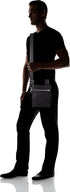 34 By Amr Diab Men's Crossbody Bag with Small Logo and Zipper - Black, One Size