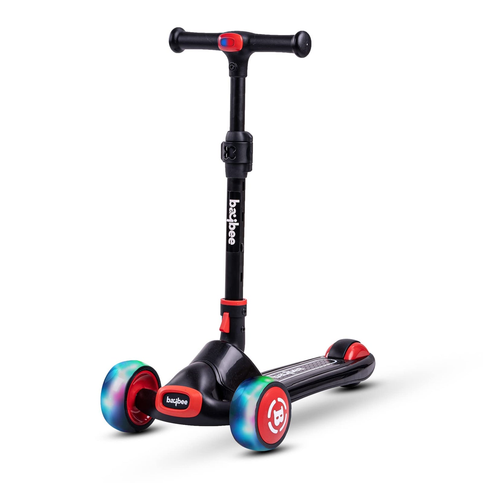 Baybee Enzo 3-Wheel Kids Scooter – Foldable with LED Wheels
