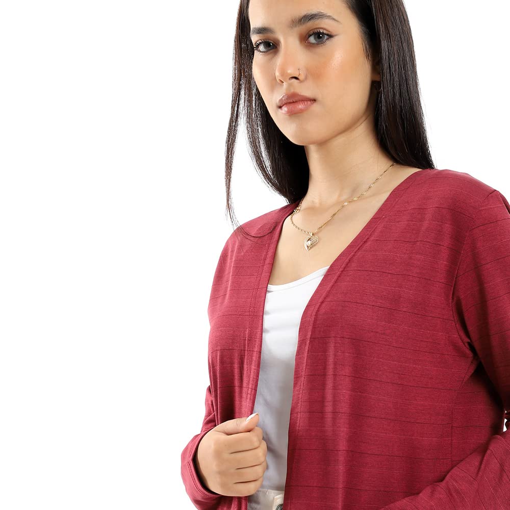 كارديجان Jamila للسيدات قطعة أنيقة ومريحة مثالية للارتداء اليومي. مصنوع من خامة ناعمة وخفيفة تمنحك الدفء