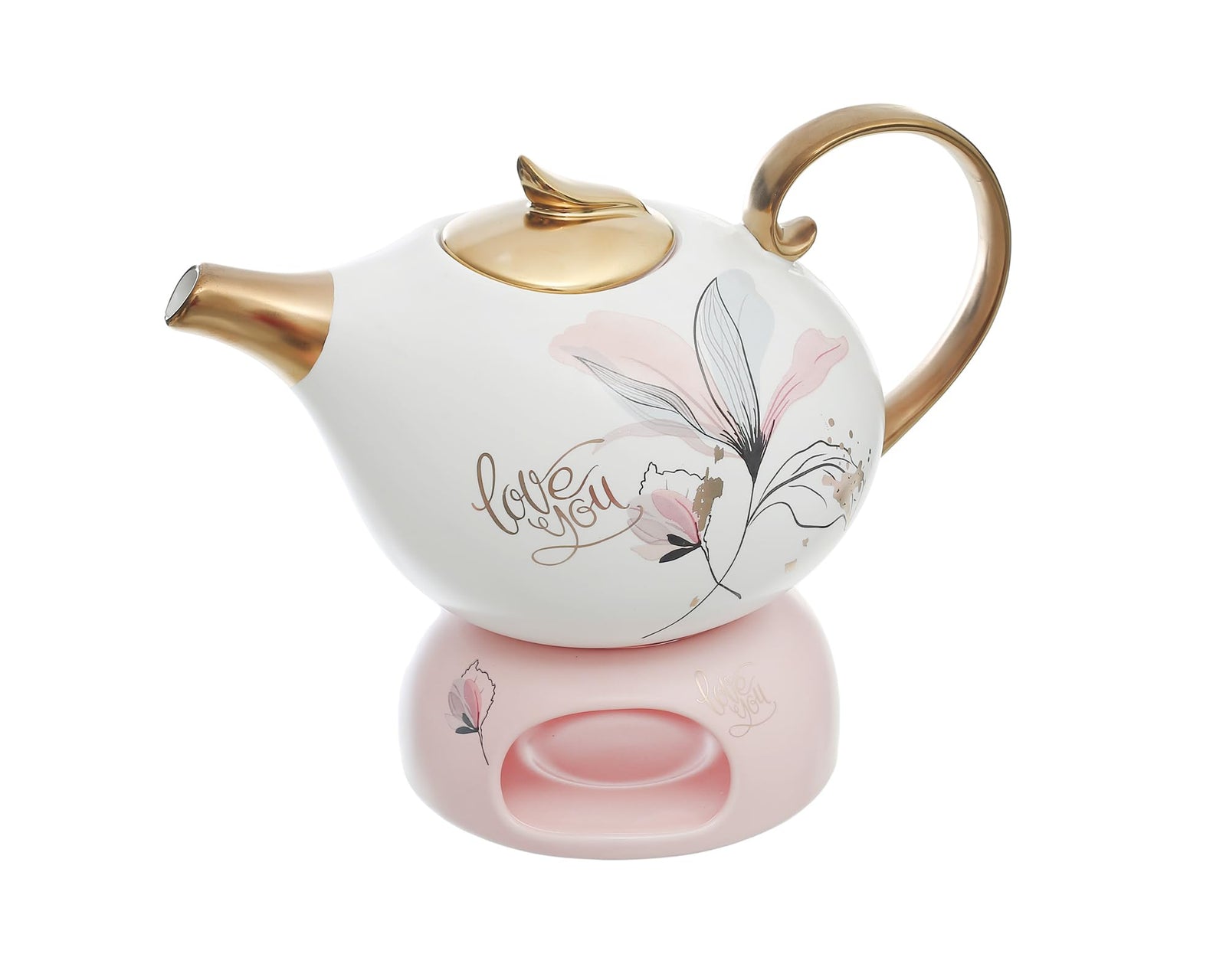 Oxford 24-Piece Tea Set – Elegant Porcelain Design for Home and Parties - Two pieces missing (cup and saucer)
