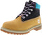 Timberland Premium Nubuck Round-Toe Side-Logo Lace-up Ankle Boots For Kids