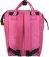 Mix & Max Waterproof Baby Diaper Backpack - Fuchsia