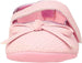 Mix & Max Embossed Pattern Front Bow Velcro Strap Shoes for Girls - 0 - 6 Months - Safqqa Egypt