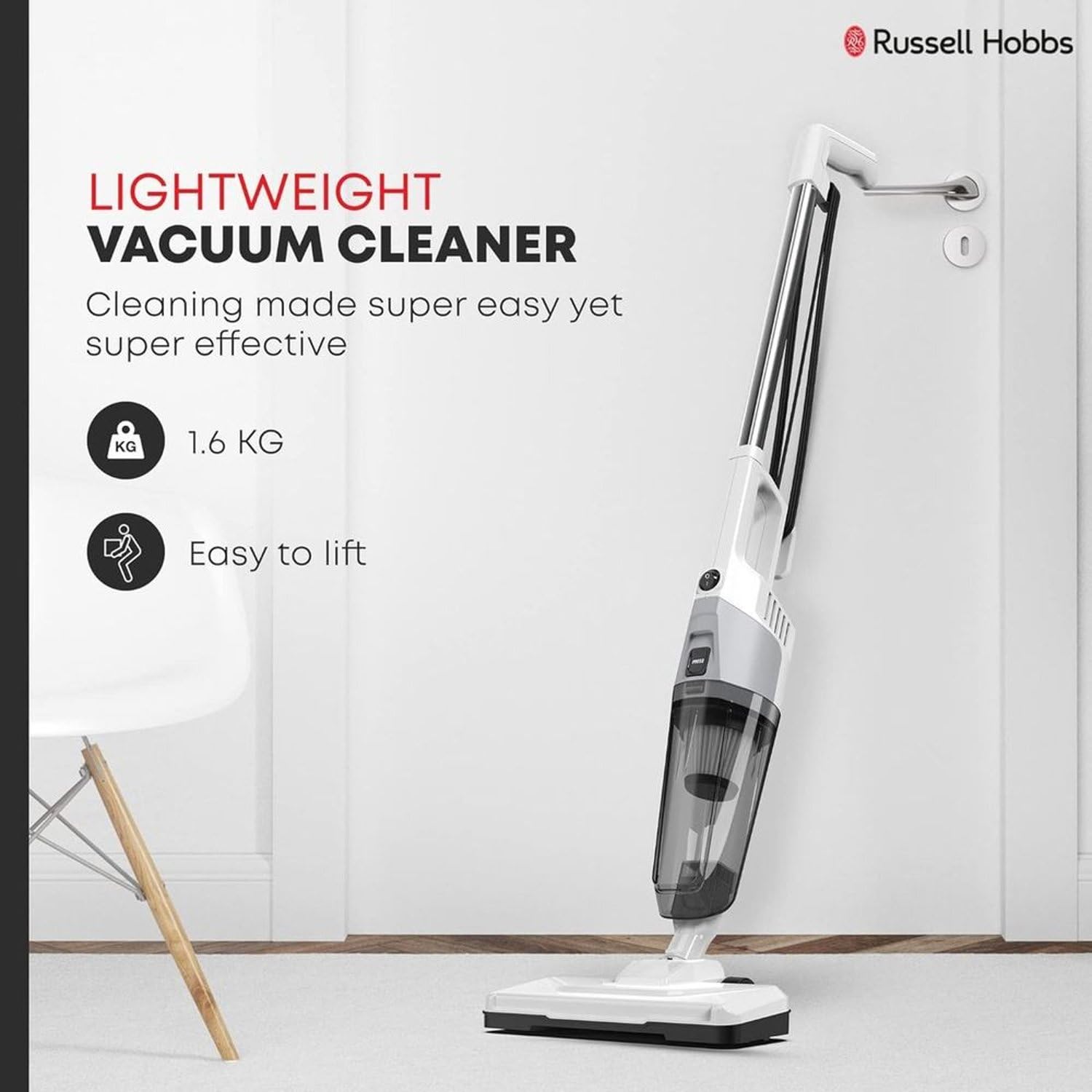 Russell Hobbs 3-in-1 Handheld Corded Vacuum Cleaner – Effortless & Efficient Cleaning
