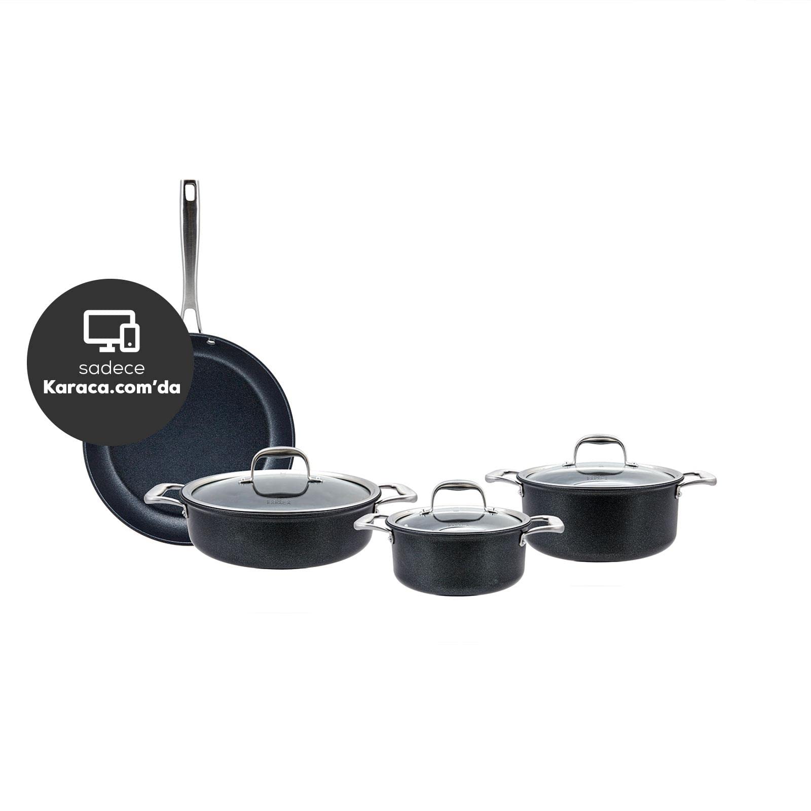 Karaca BIO Diamond PRO 7-Piece Cookware Set - Safqqa