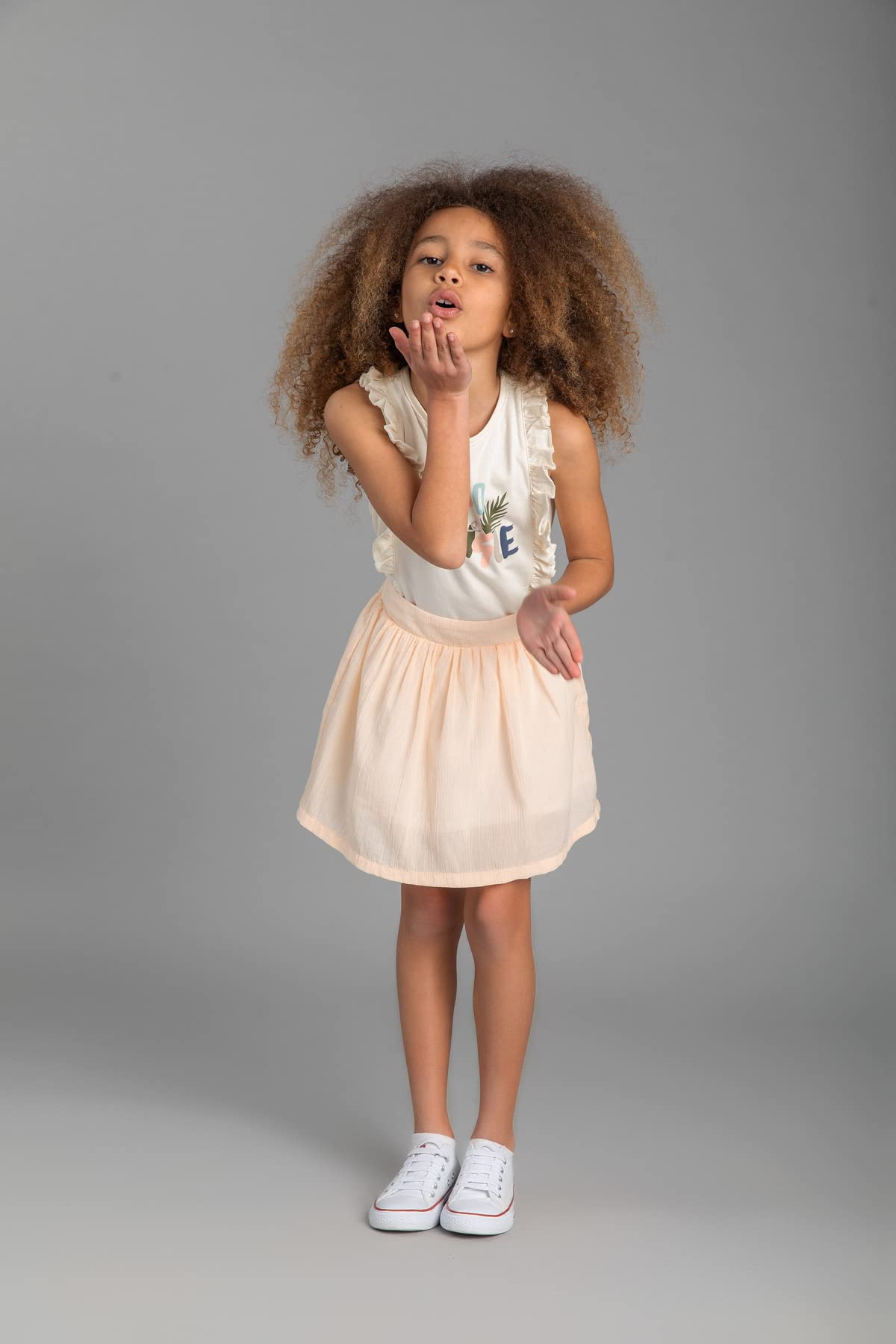 Concrete Skirt For Girls Soft and breathable fabric for all-day comfort