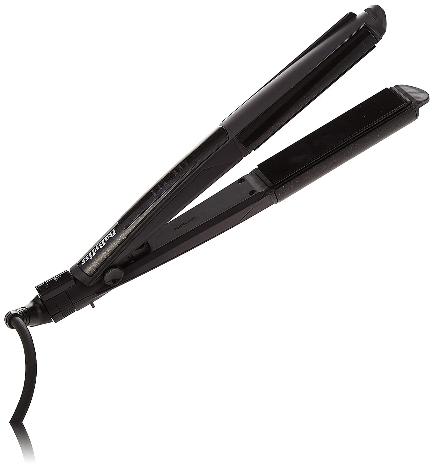 BaByliss ST330E Diamond Ceramic 2-in-1 Hair Curler & Straightener – Wet & Dry Use, 6 Heat Settings, Up to 235°C